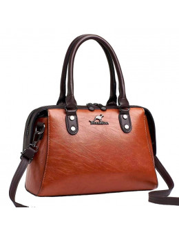 Женская кожаная сумка 8812-1975 YELLOW